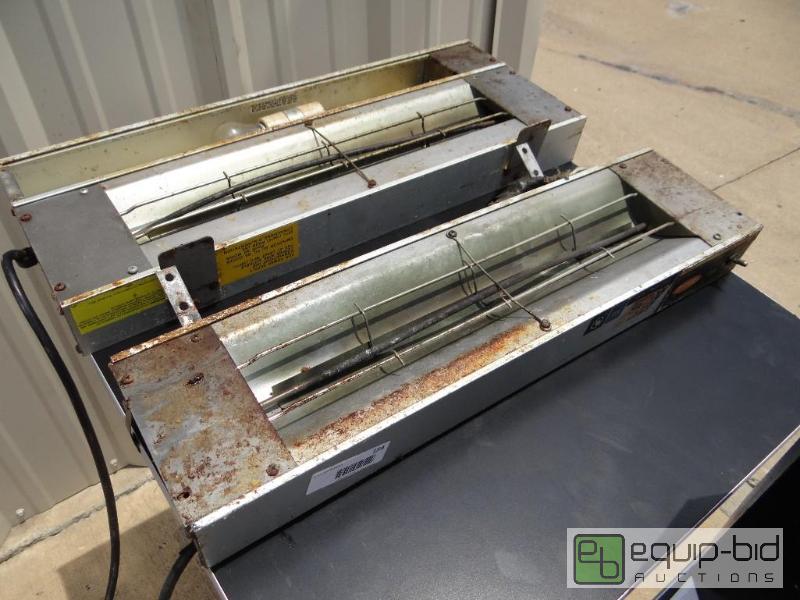 lot 154 image: Lot of 2 overhead food warmers....