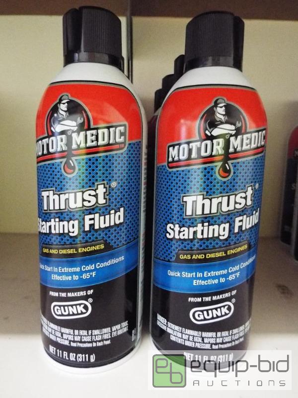 lot 1767D image: Motor&nbspMedic Thrust Starting Fluid   Qty....