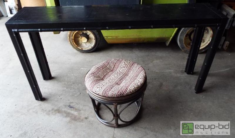 lot 1783 image: Table &amp Stool&nbsp   60&quotx 14&quotx...