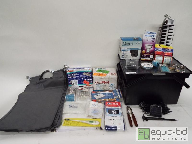 lot 5366 image: Misc&nbspHousehold Lot&nbsp   Black Plastic...