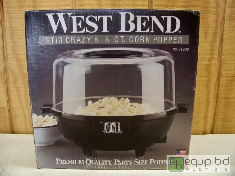 lot 1018 image: West Bend Stir Crazy 8 Corn Popper