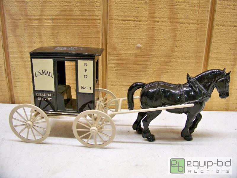 lot 1029 image: John Deere Rural Mail Delivery Horse and Buggy