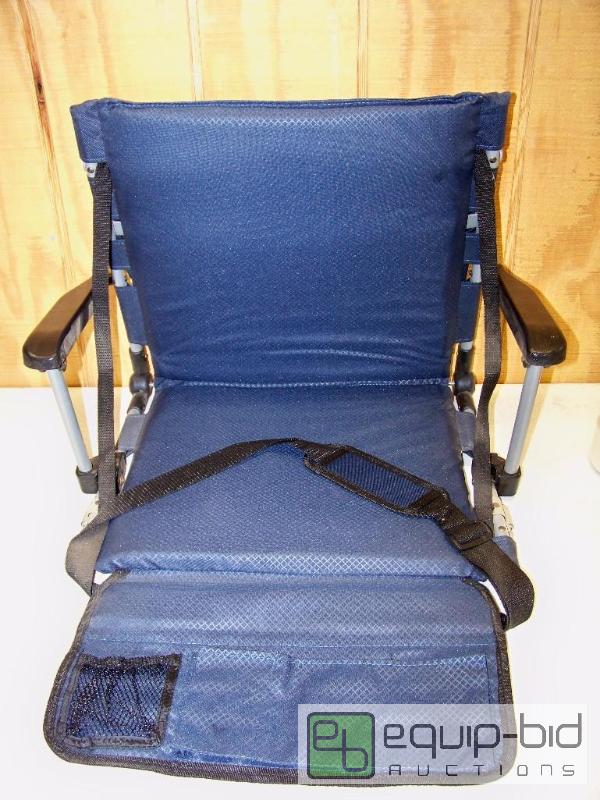lot 1097 image: Navy Blue Stadium Chair