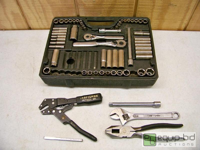 lot 1162 image: Craftsman Tools