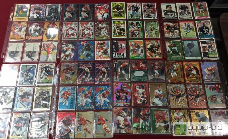 lot 1038 image: (144) MARCUS ALLEN FOOTBALL CARDS LOADED WIT...