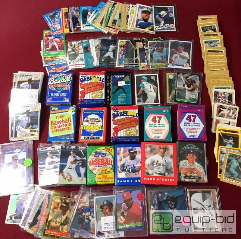 lot 1041 image: SHOEBOX PACKED WITH ASSORTED BASEBALL SPECIAL...