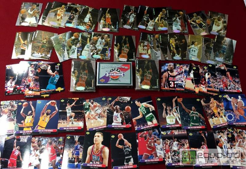 lot 1047 image: (4) NBA SUPERSTAR INSERTSPECIALTY SETS JAM ...