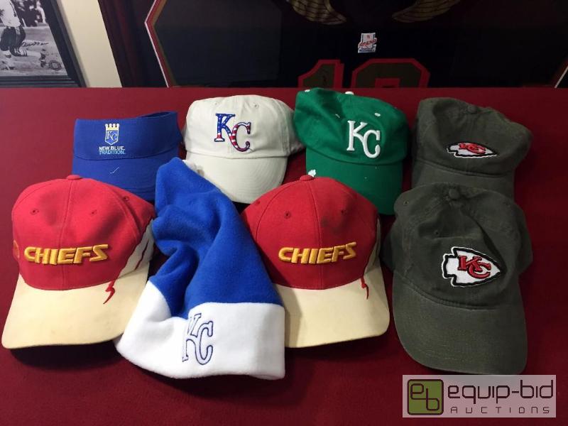 lot 1066 image: (8) ROYALS &amp CHIEFS HATS - AWESOME ASSORT...