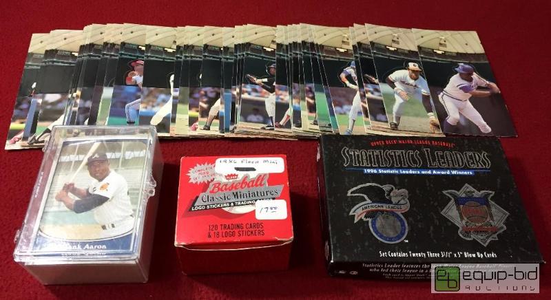 lot 1068 image: HUGE LOT OF THROWBACK  BASEBALL CARDS - MUST...