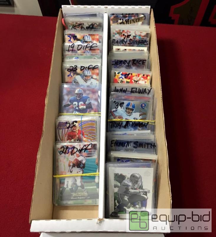 lot 1088 image: NFL HALL OF FAMER LOT - $750 BOOK VALUE  THIS...