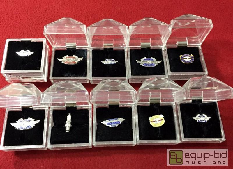 lot 1094 image: (10) NASCAR COLLECTIBLE PINS WITH INDIVIDUAL ...