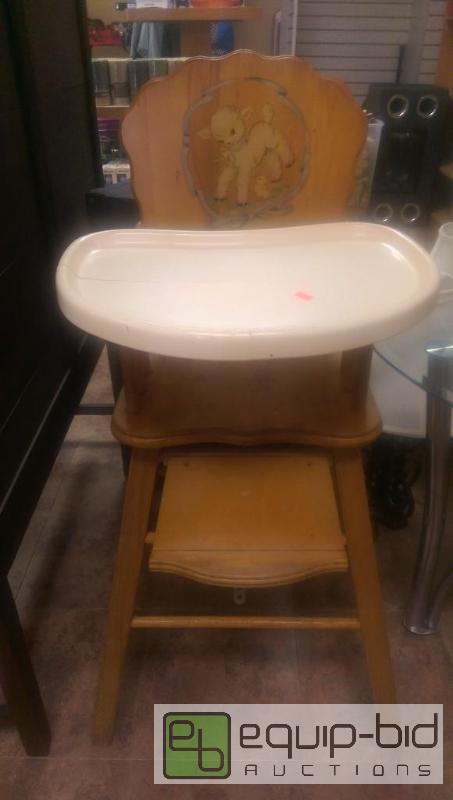 lot 204 image: Vintage High Chair&nbsp...