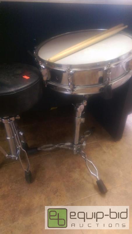 lot 209 image: Snare Drum with Stool...