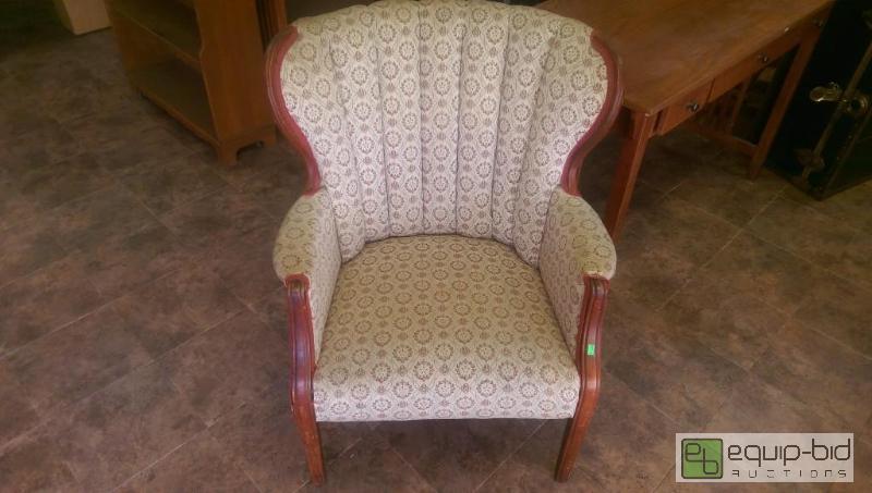 lot 251 image: Vintage Highback&nbspChair...