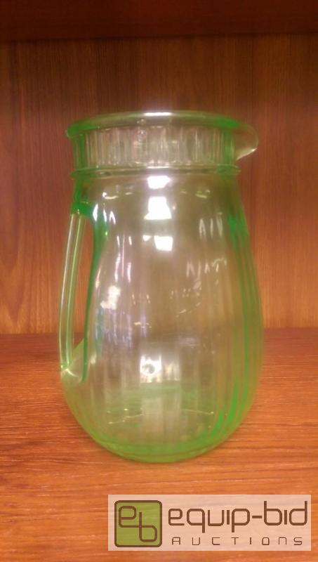 lot 255 image: VaselineUranium Glass...