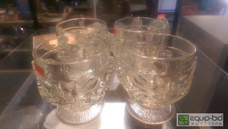 lot 267 image: Set of 4 Vintage Tiki Glasses...