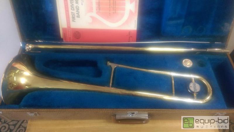 lot 268 image: Yamaha Trombone Working Condition Unknown&nbs...