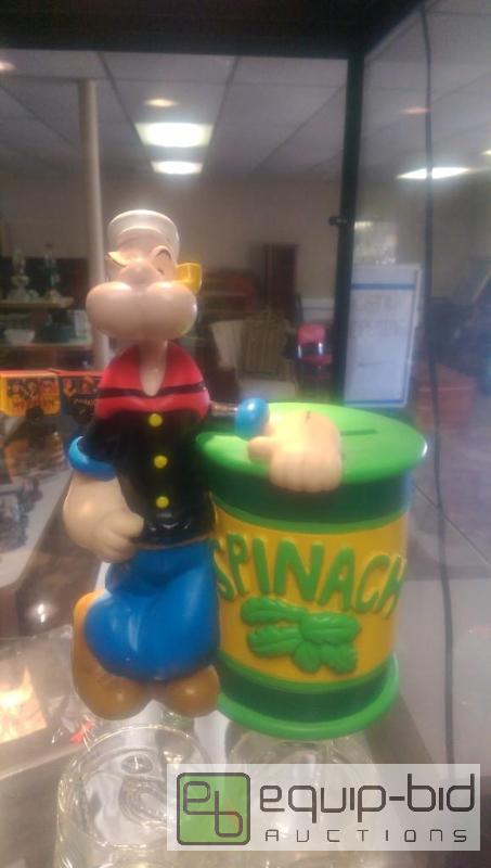 lot 269 image: Popeye Spinach Coin Bank...