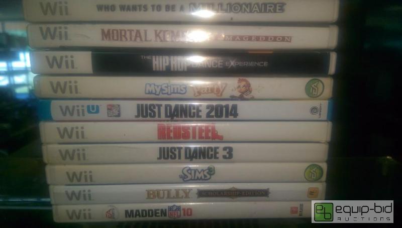 lot 295 image: WII Game Lot...