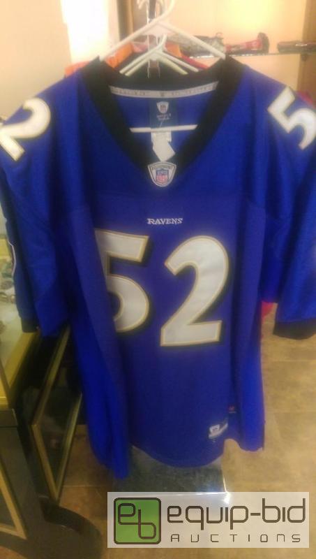 lot 309 image: Ravens Ray Lewis Jersey&nbsp...