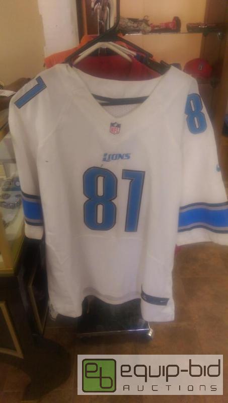 lot 312 image: Johnson Jersey Lions...