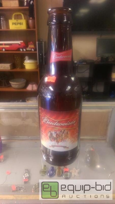 lot 316 image: Huge Budweiser Bottle...