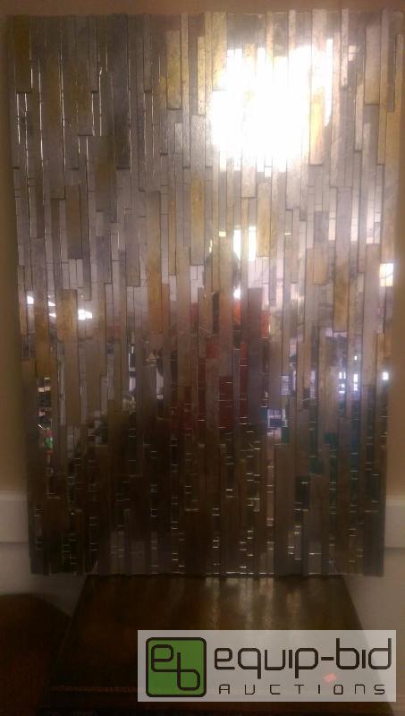 lot 322 image: Amazing Glass Wall Art...
