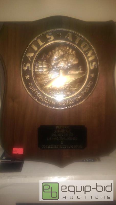 lot 56 image: Vintage Military Plaque...