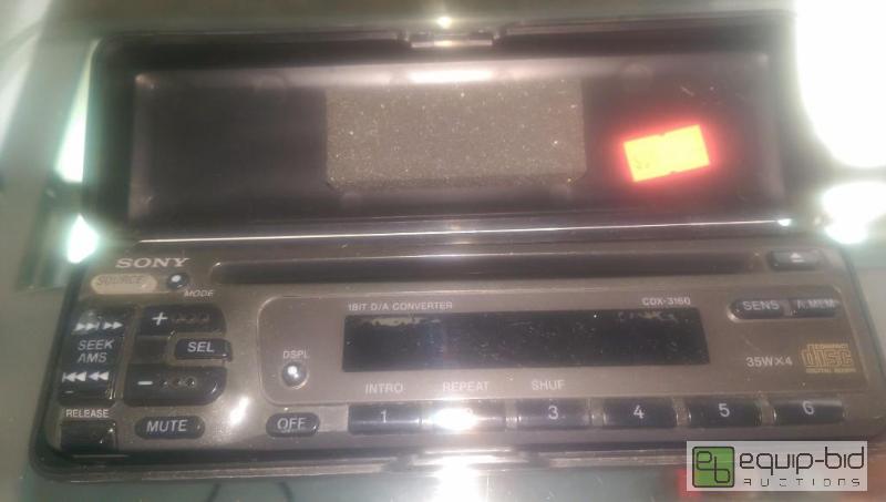 lot 93 image: Sony CD Faceplate only...