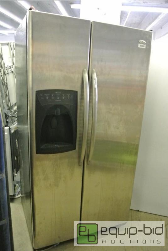 lot 3267 image: Amana Side by Side Residential Refrigerator