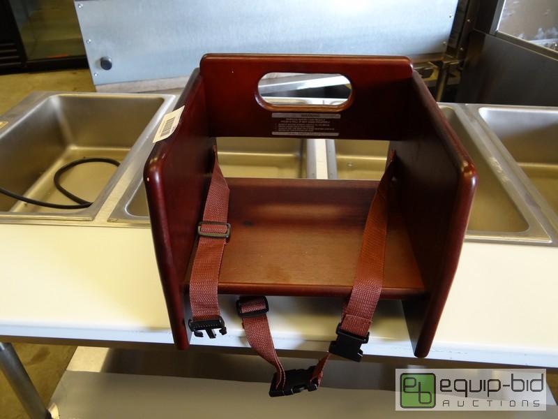 lot 1695 image: New Wooden Booster Seat
