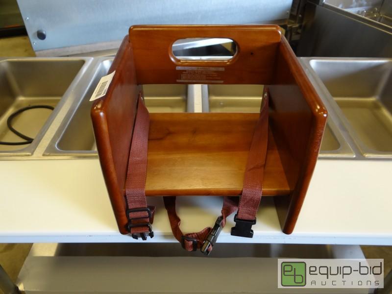lot 1696 image: New Wooden Booster Seat