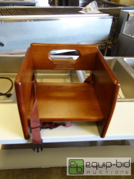 lot 1697 image: New Wooden Booster Seat