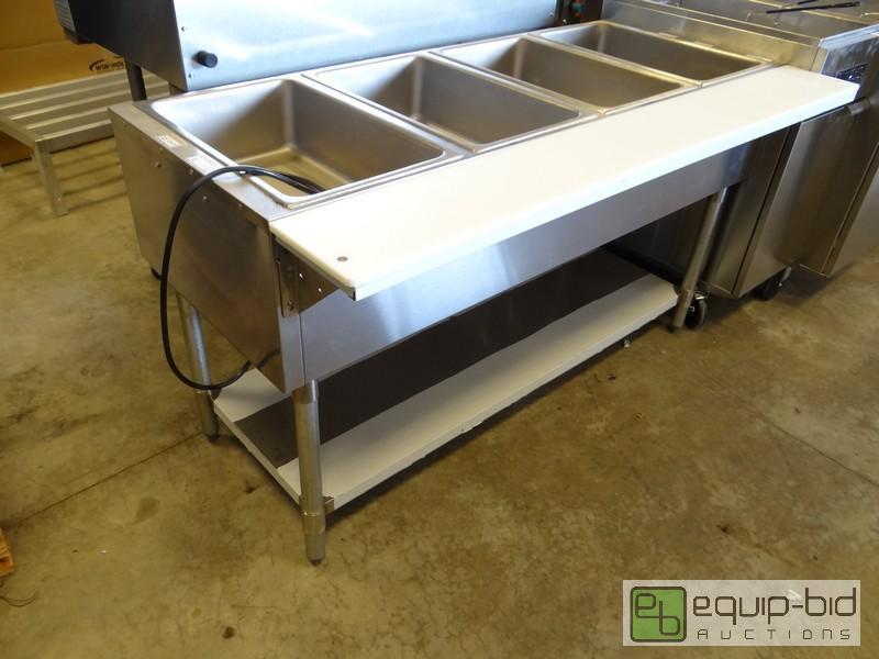 lot 1701 image: New APW Wyott 4 Well Electric Steam Table