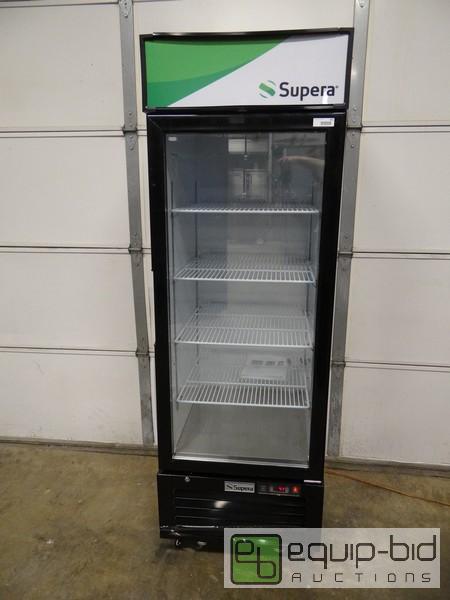 lot 691 image: Supera 1 Door Glass Door Cooler