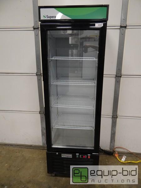 lot 692 image: Supera 1 Door Glass Door Cooler