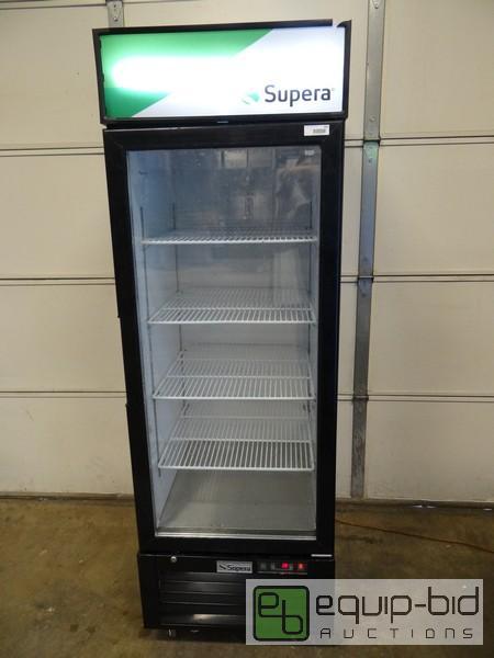 lot 693 image: Supera 1 Door Glass Door Cooler