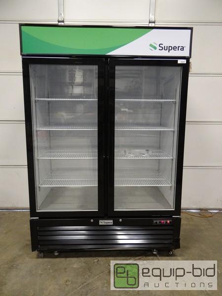 lot 700 image: Supera 2 Door Glass Door Cooler