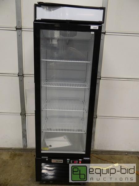 lot 703 image: Saturn Single Glass Door Cooler