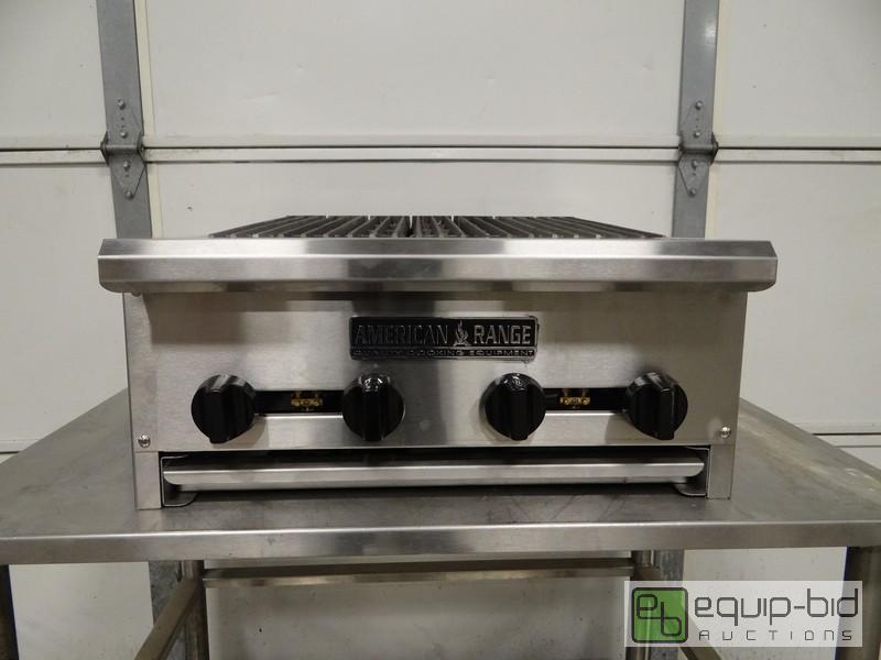lot 722 image: New American Range 24 Inch Charbroiler