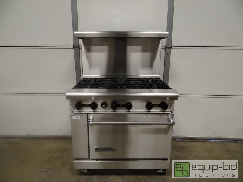 lot 737 image: New American Range 6 Burner Range