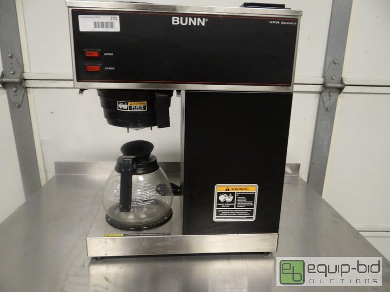 lot 771 image: Bunn Pour Over Coffee Maker