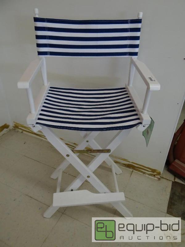 lot 2072 image: New with tags director chair....