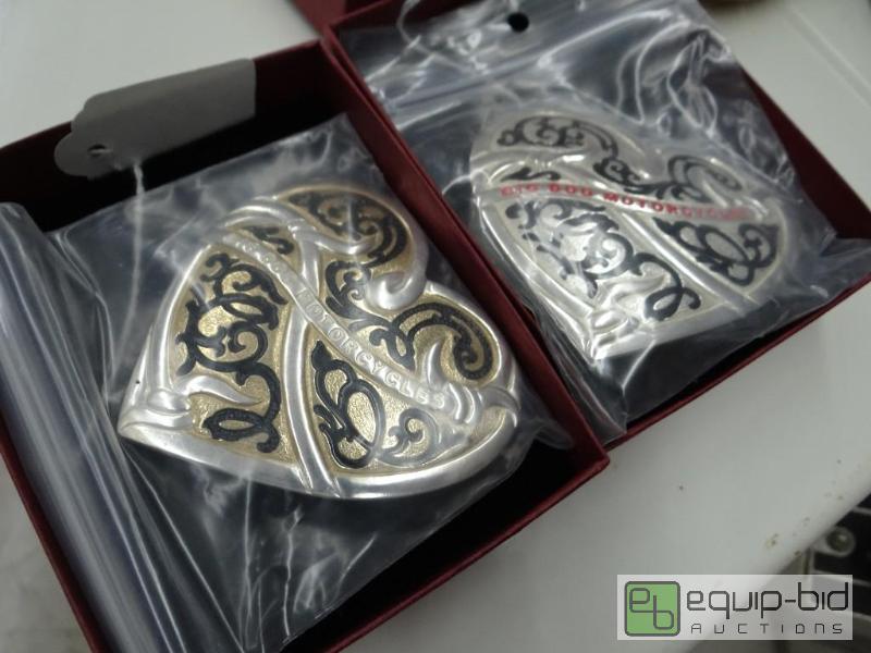 lot 2079 image: Lot of 2 new Big Dog Motorcycle belt buckles ...