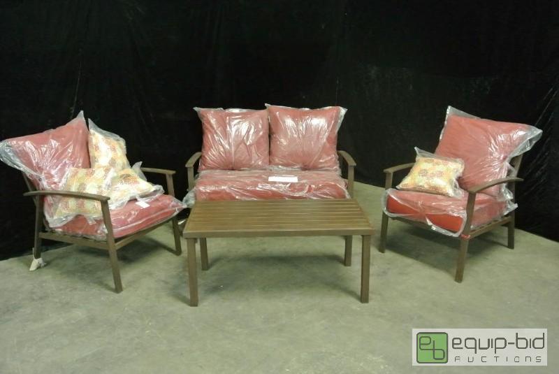 lot 751 image: Ty Pennington 4pc Outdoor Lounge Set