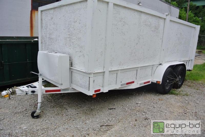 lot 3 image: Maxii Double 16ft Axle Trailer