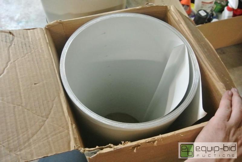 lot 592 image: Large Roll of Texture Aluminum Trim Coil