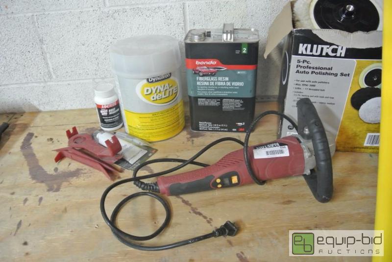lot 596 image: Misc. Lot of Automotive Detail Equipment