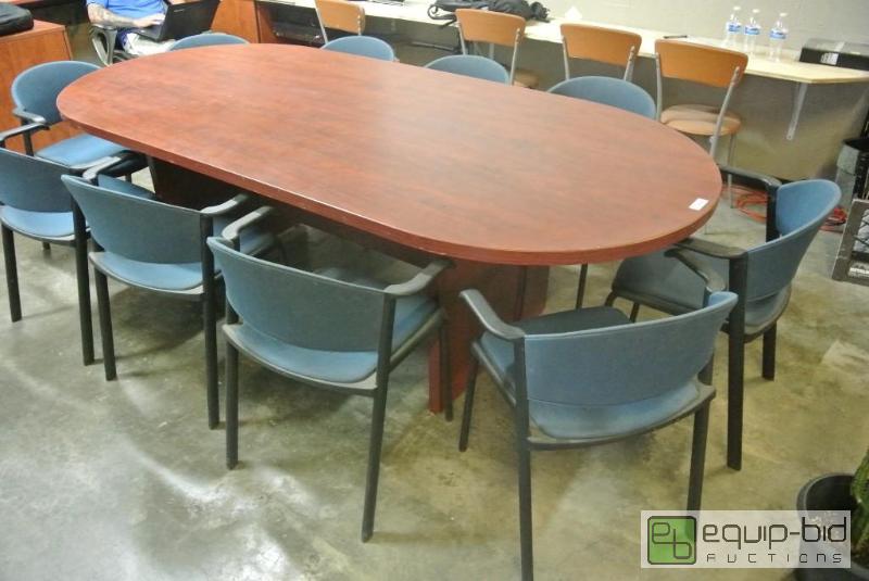 lot 691 image: Conference Table with 10 Chairs
