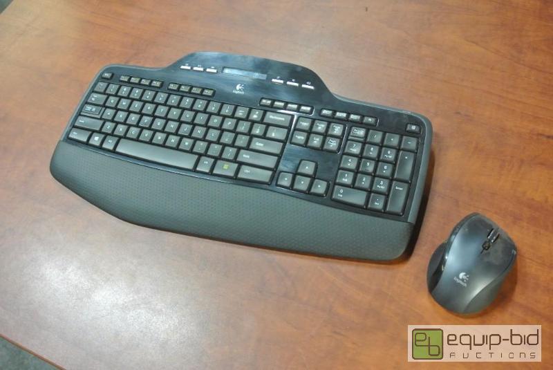 lot 697 image: Logitech Wireless Keyboard with Logitech Wireless Mouse